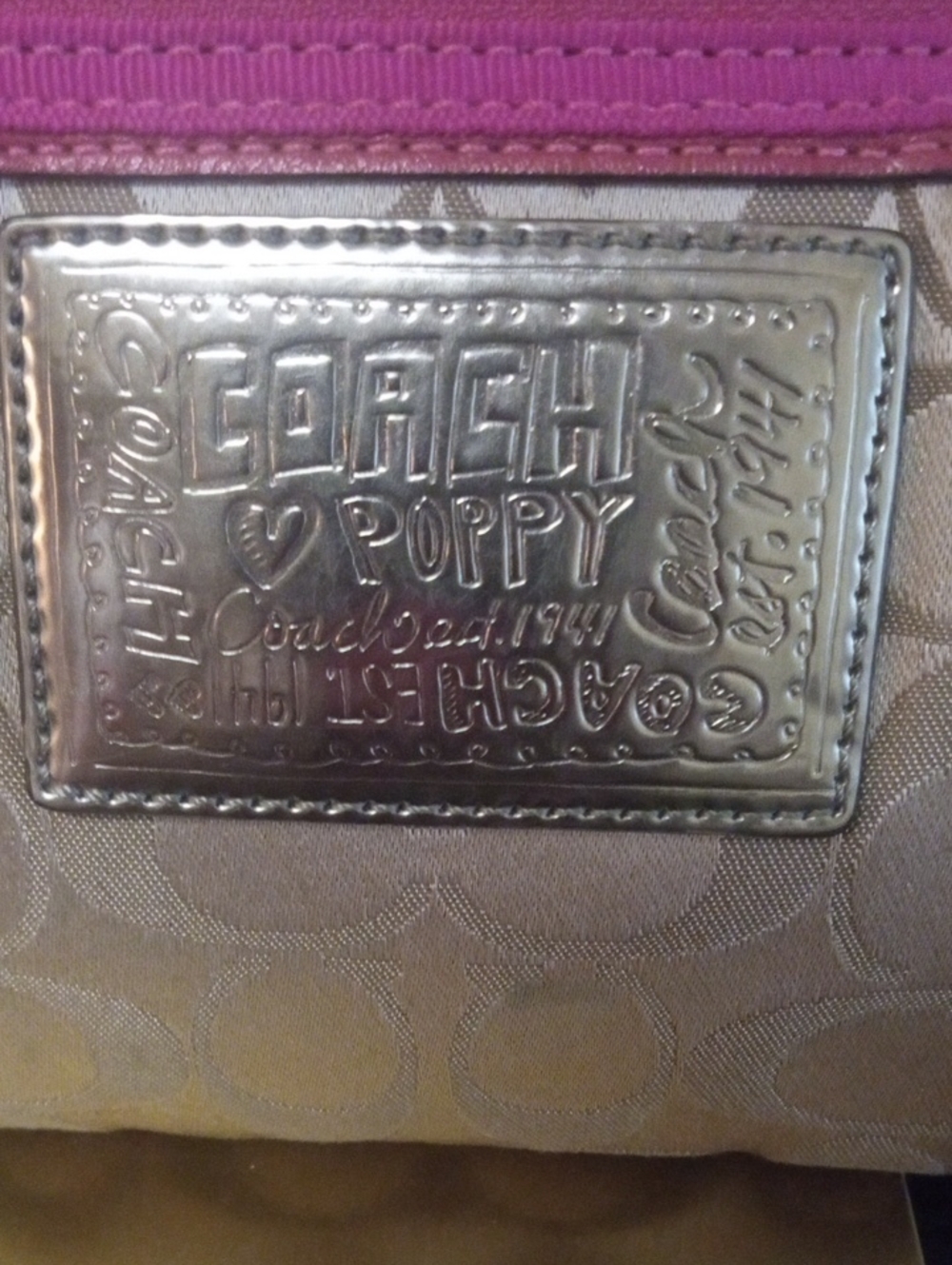 Coach Poppy Crossbody EUC - Picture 3 of 13